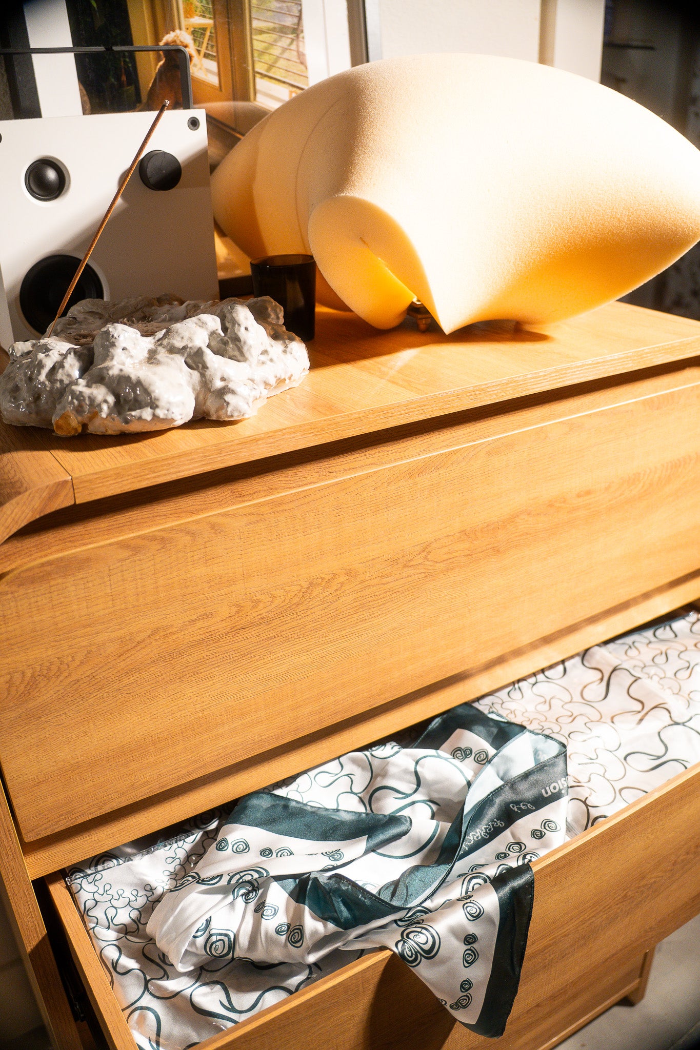 Shroomy Fusion Silk Scarf