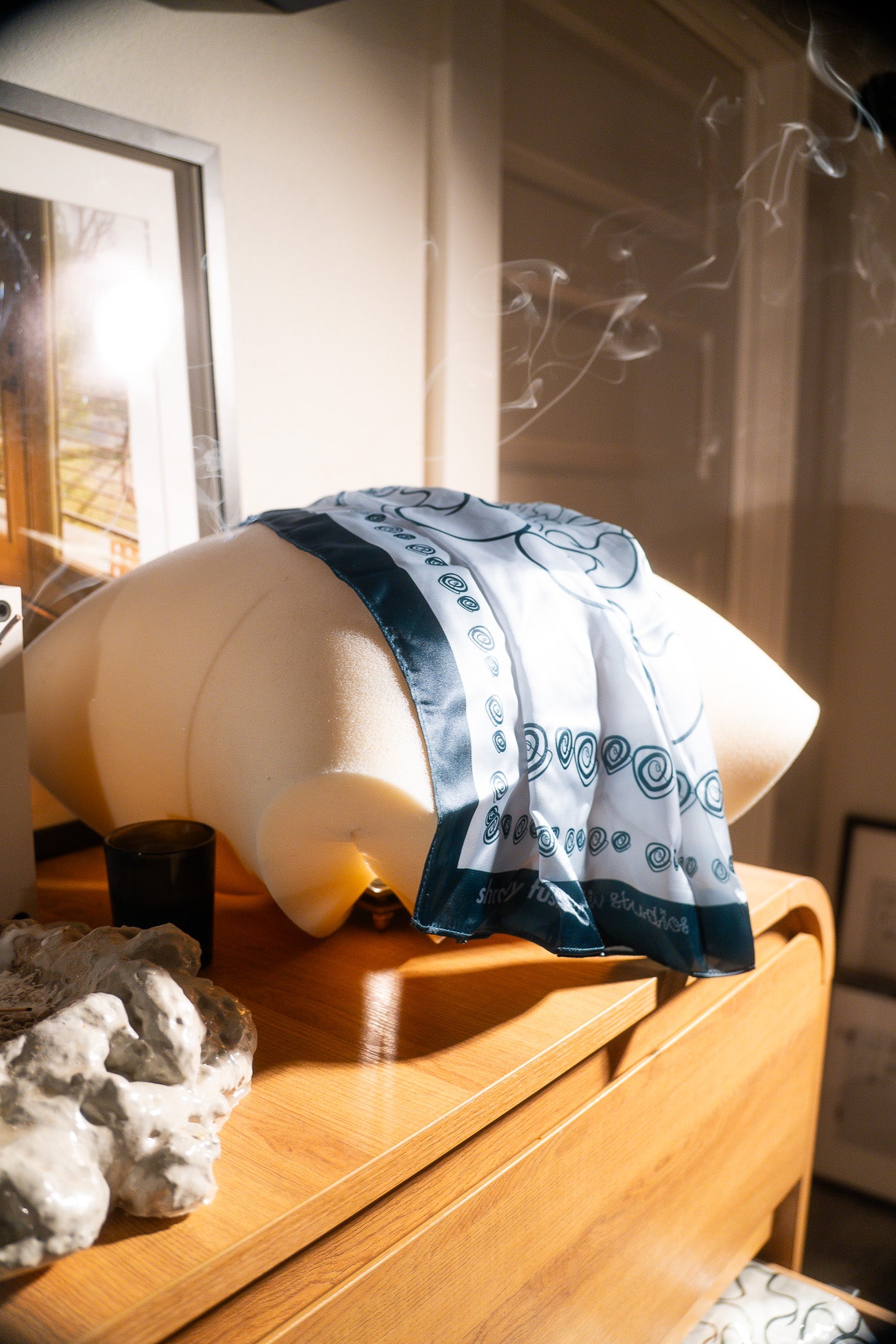 Shroomy Fusion Silk Scarf