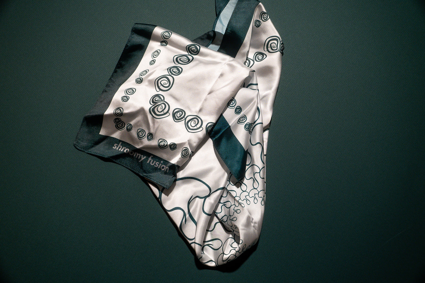 Shroomy Fusion Silk Scarf