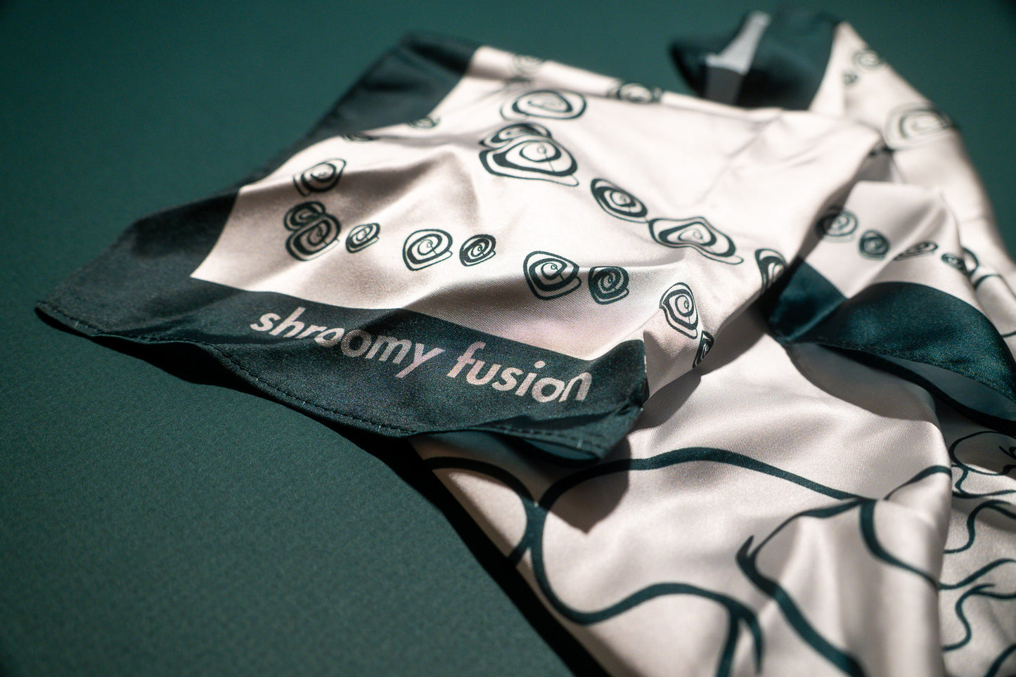 Shroomy Fusion Silk Scarf