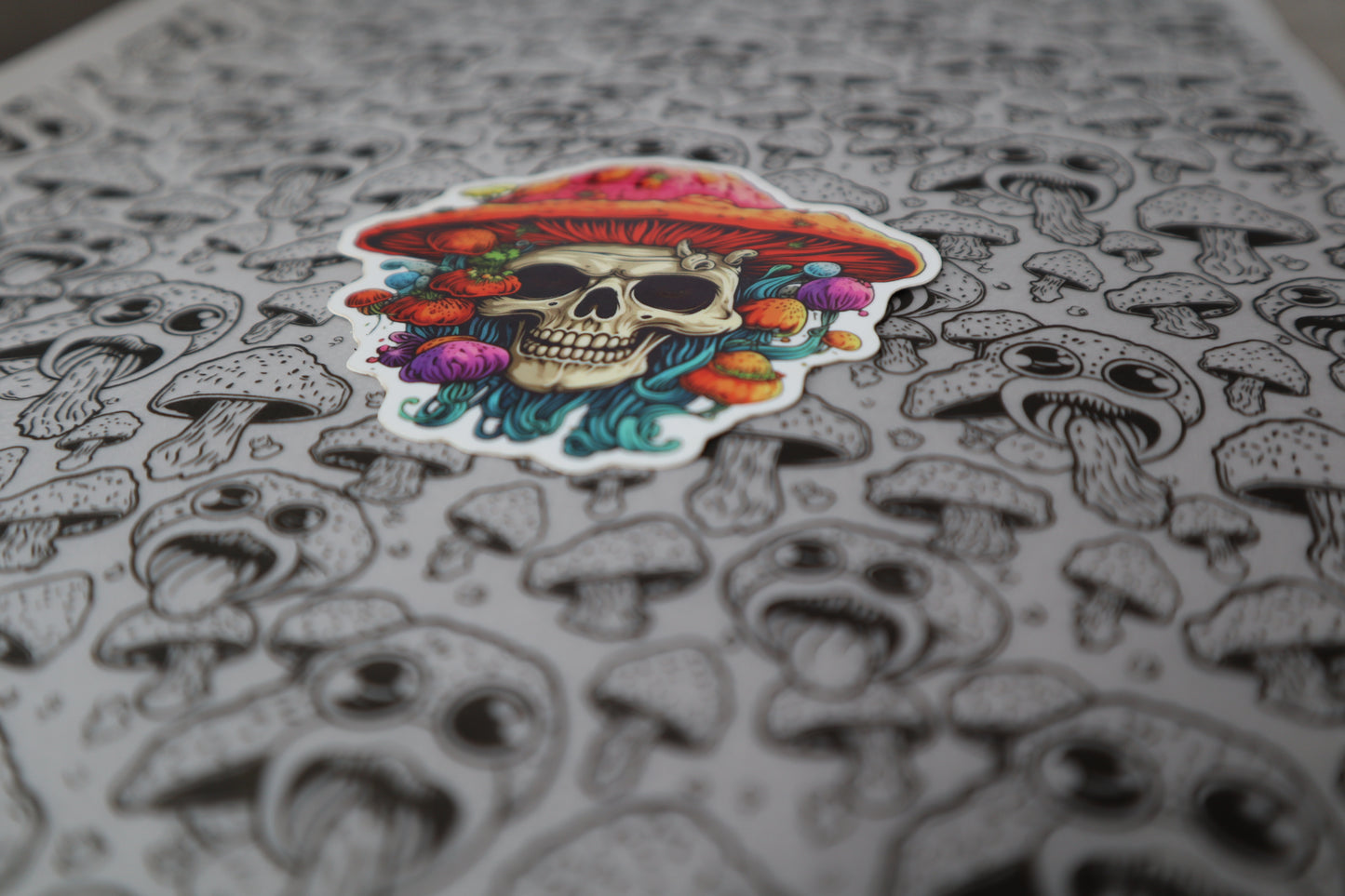 Día de Muertos Shroomlin Sticker