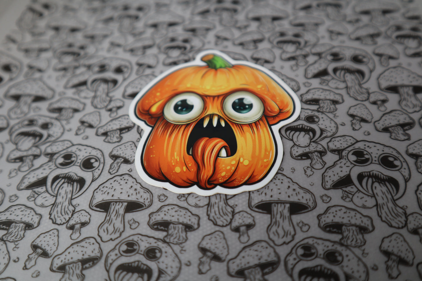 Pumpkin Shroomlin Sticker