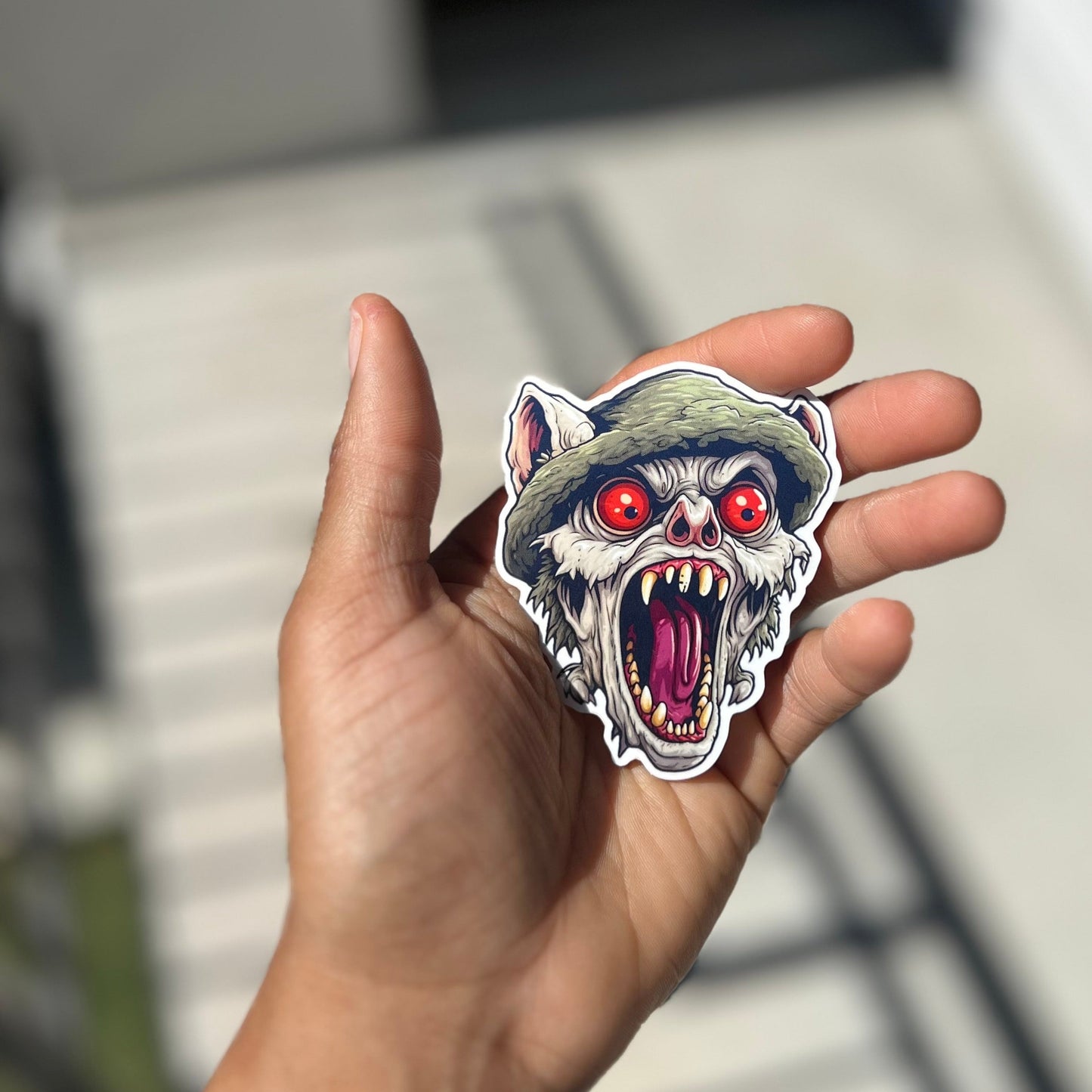 Werewolf Shroomlin Sticker