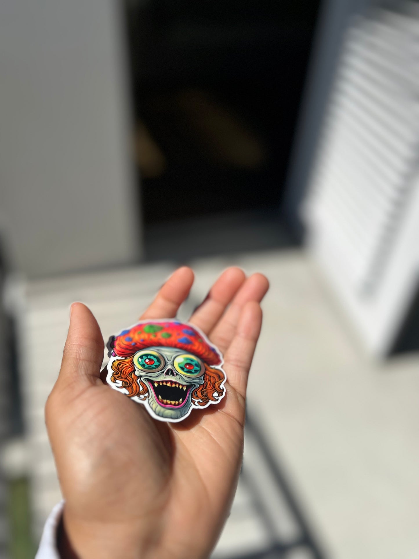 Chucky Doll Shroomlin Sticker