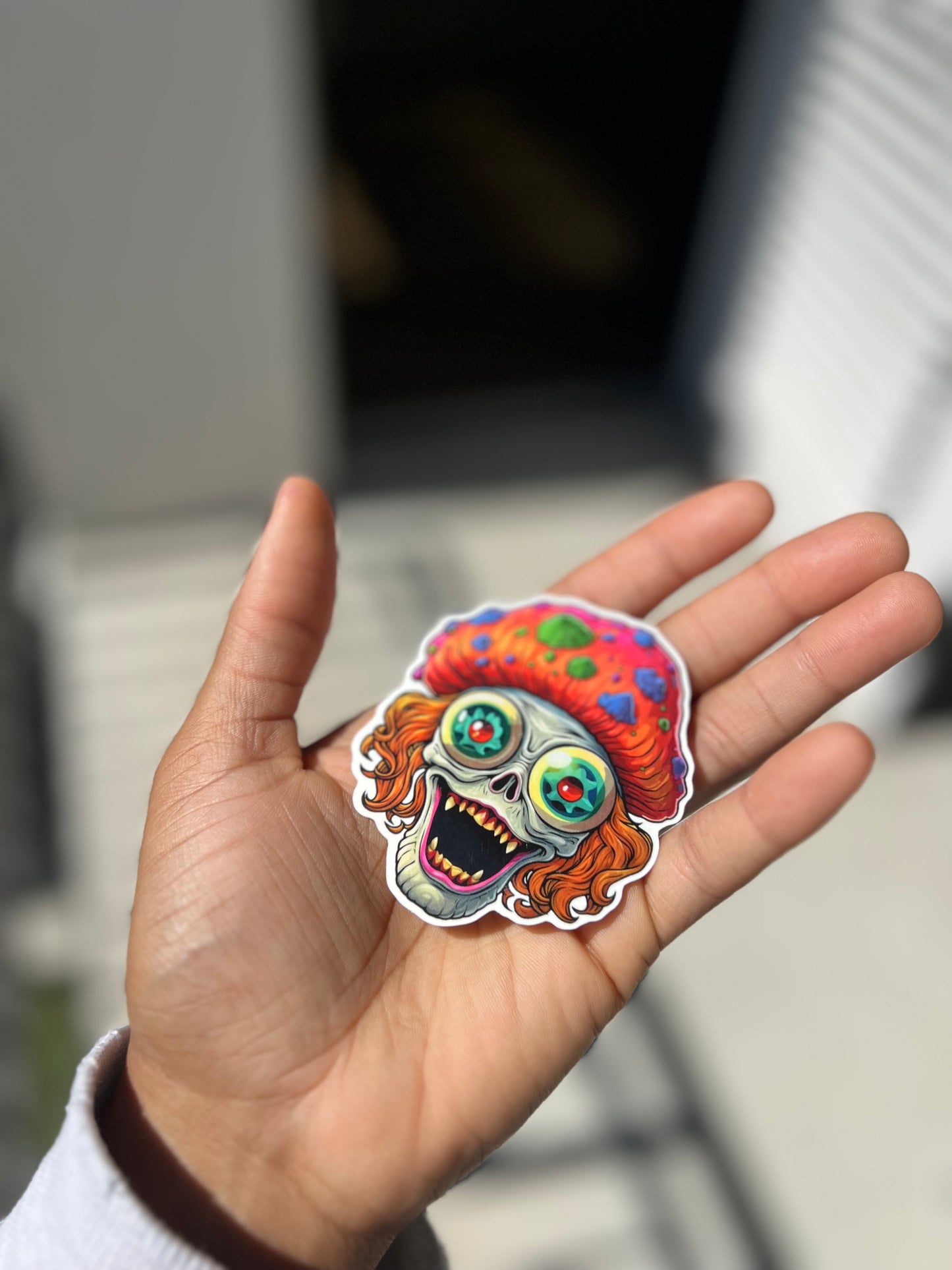 Chucky Doll Shroomlin Sticker