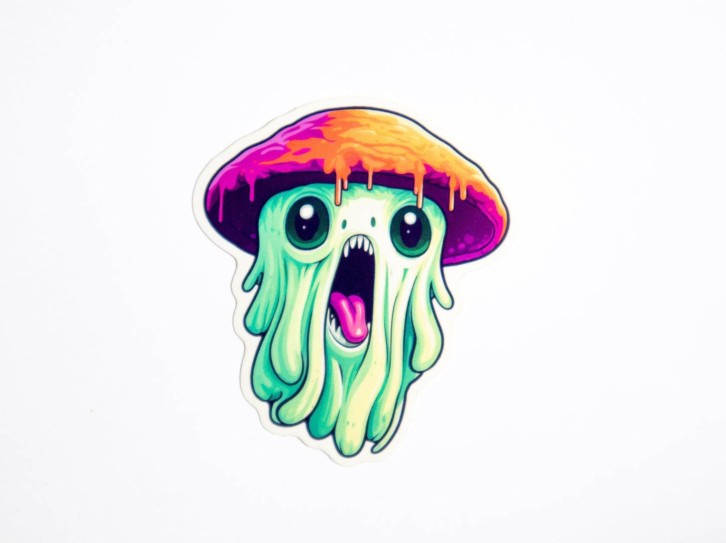 Ghost Shroomlin Sticker